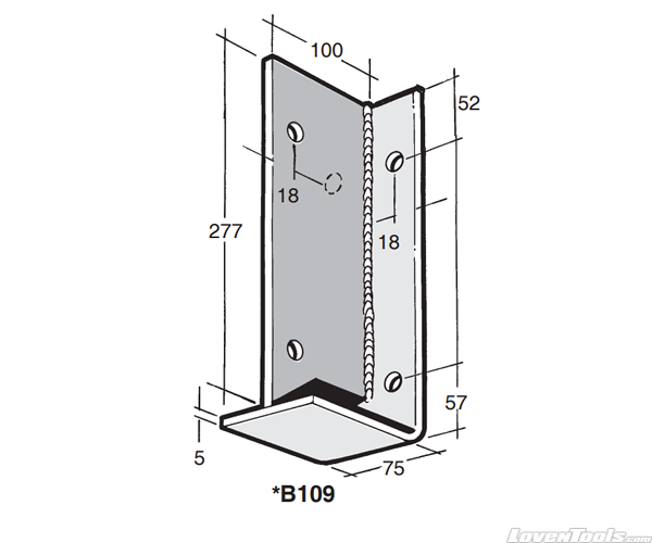 BOWMAC Stainless Steel BEAM SUPPORTS