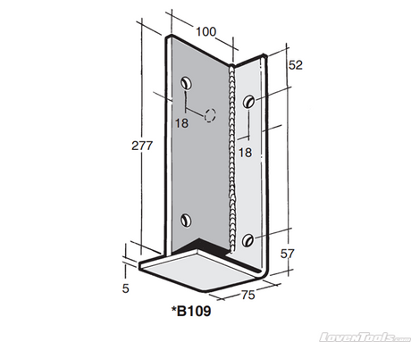 BOWMAC Stainless Steel BEAM SUPPORTS