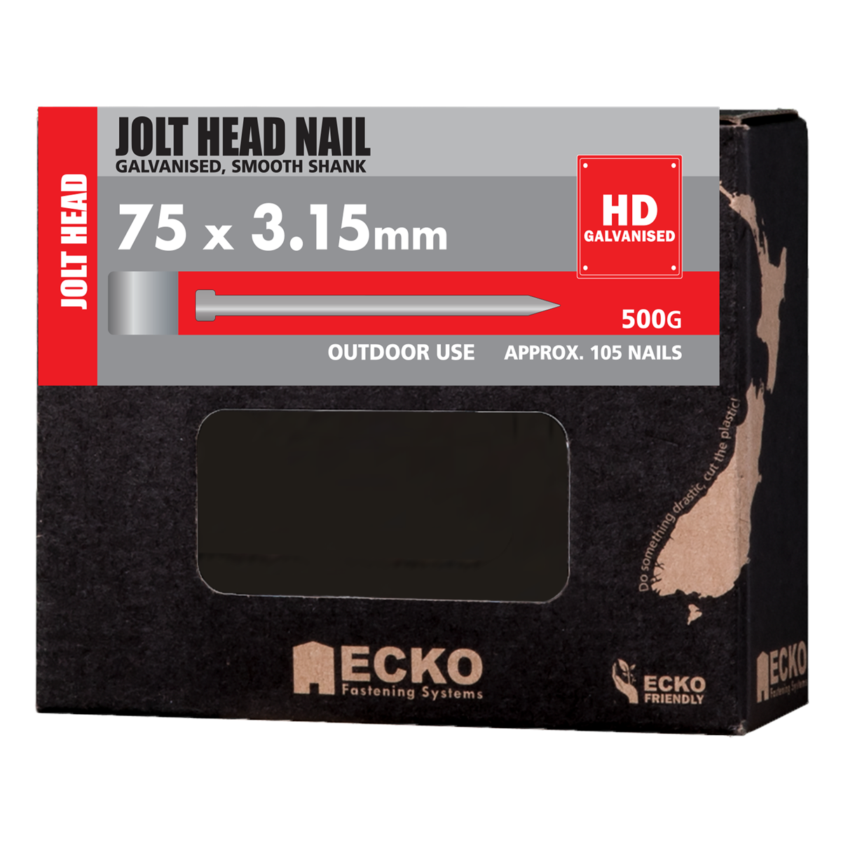 Jolt Head HDG Smooth 75x3.15 (500G)