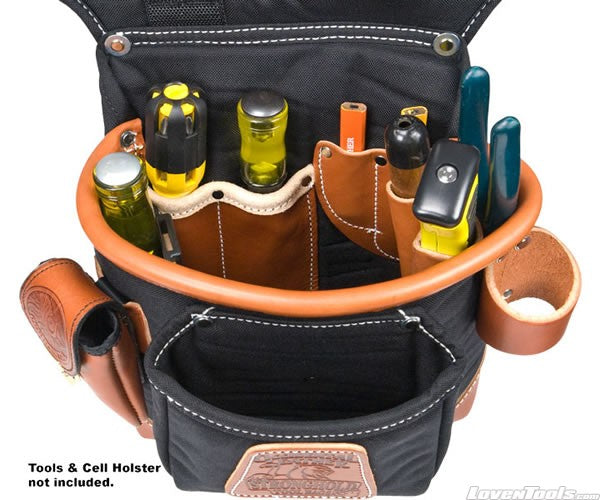 Adjust-to-Fit™ Fat Lip™ Tool Bag Set - Black