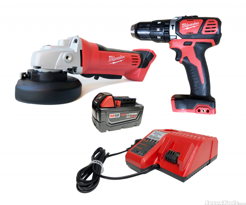 Milwaukee Cordless M18 2-Tool 3.0Ah Combo Kit 2687-21