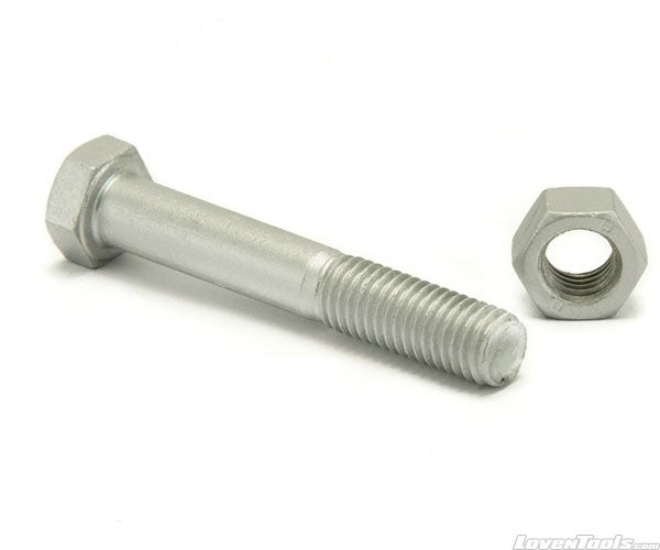 Hex Hd Bolt & Nut Galv CL4.6