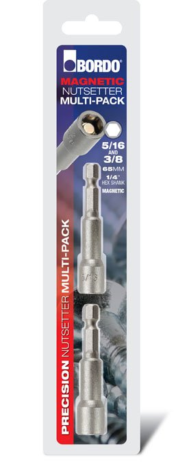 BORDO 2PCE NUTSETTER SET - 5/16" & 3/8" x 65mm