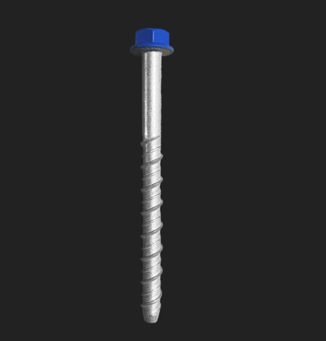 Screw Bolt Galv Blue HEX Head M10x140 (50)