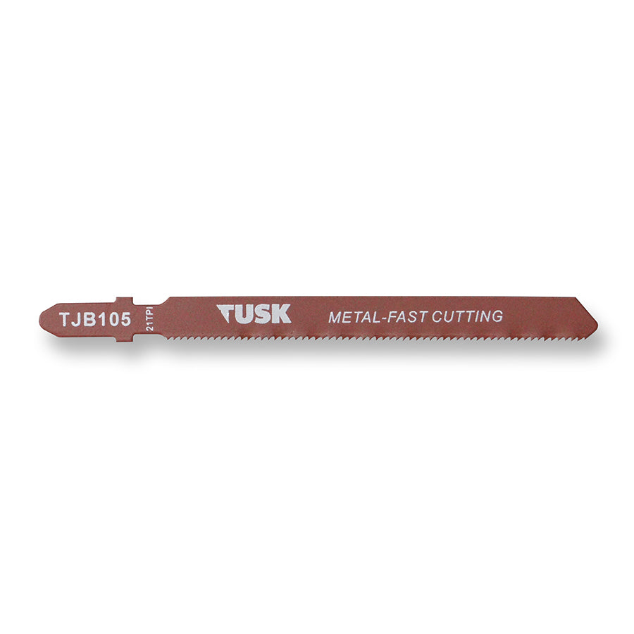 Jigsaw Blades for metal 100 x 21TPI BiM T-shank 2pc pack