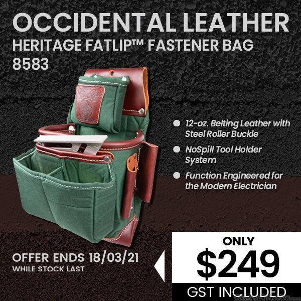 Heritage FatLip™ Fastener Bag 8583