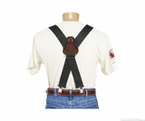 Oxy™ Nylon Suspenders - Black