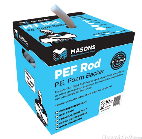 MASONS PEF ROD 10MMX20M