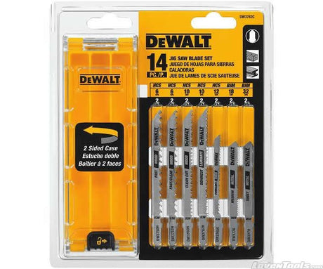 DeWALT 14 PC T-Shank Jig Saw Blade Set DW3742C