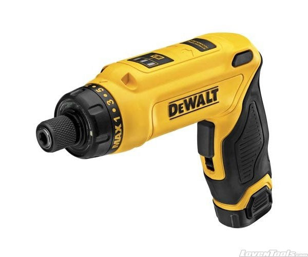 DeWALT Cordless 8V Max Gyroscopic Screwdriver 2x Battery DCF680N2 Kit