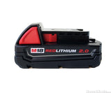 Milwaukee M18 REDLITHIUM 2.0 Compact Battery Pack 48-11-1820