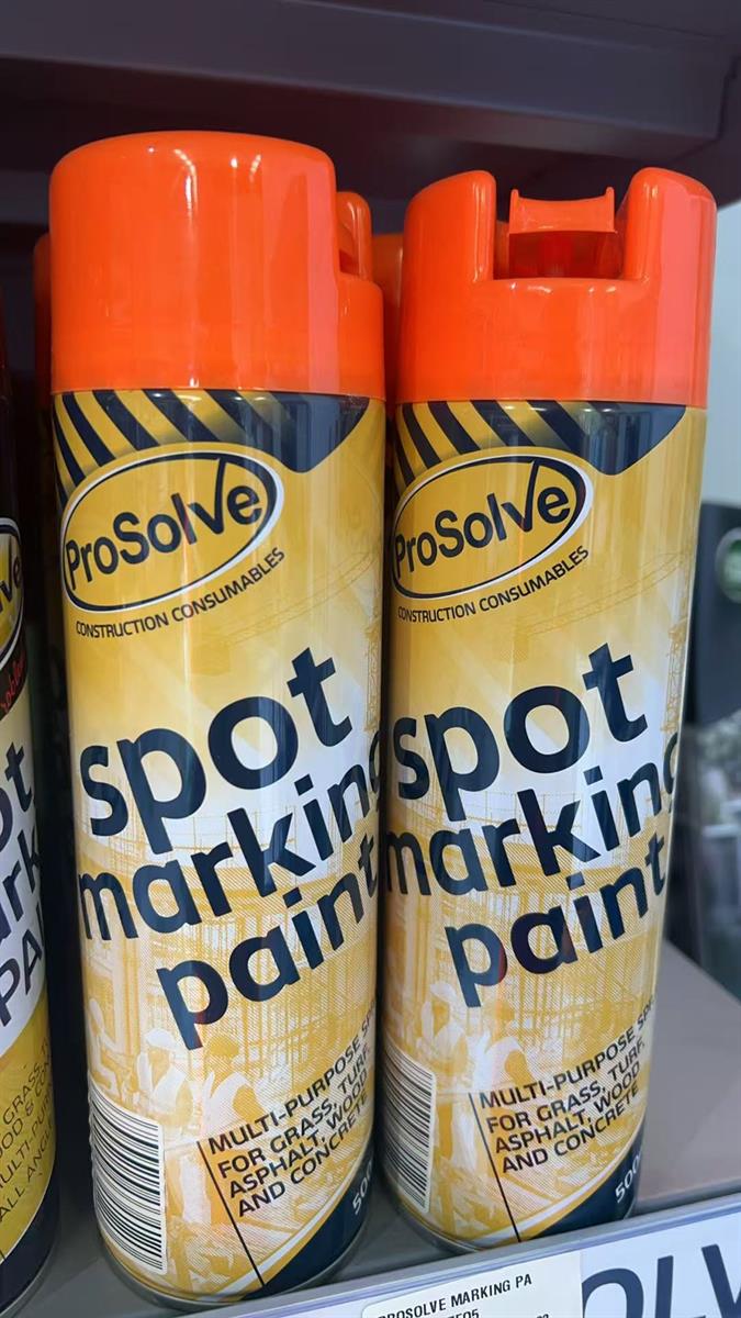 PROSOLVE MARKING PAINT 500ML FLUO ORANGE
