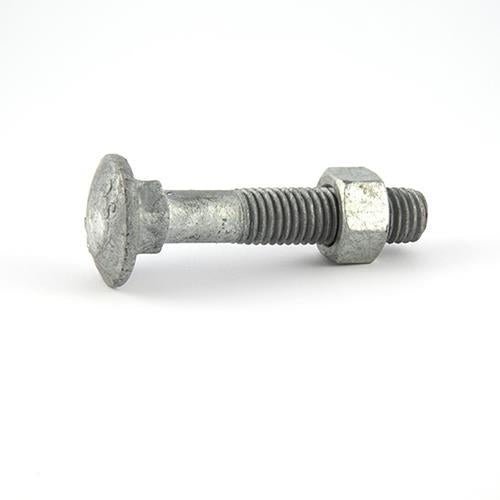 Fortress COACH BOLT/NUT GALV M12 - Lovens Building Supplies