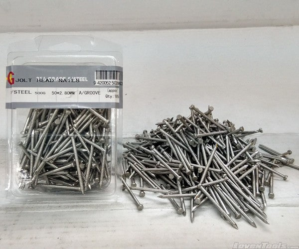 KBAO Jolt Head 316 S/Steel, A/Groove 500G - Lovens Building Supplies