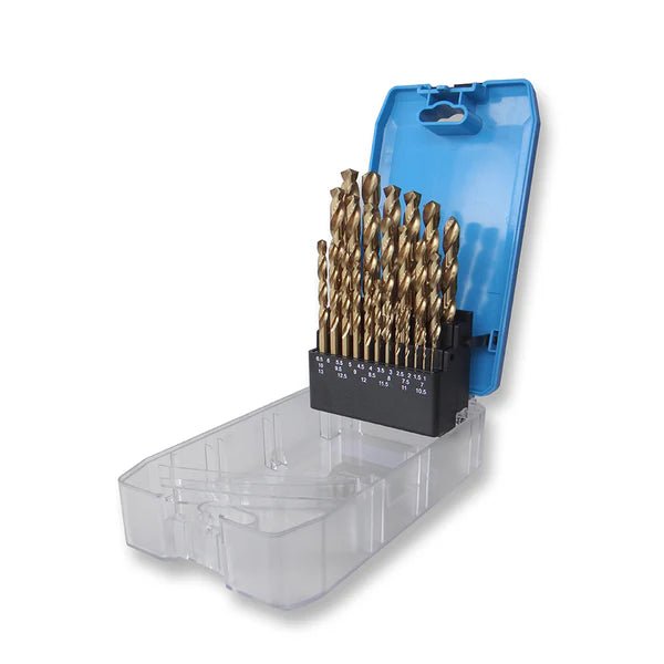 Metal Drill bits Set 1.0 - 13.0 x 0.5mm Rises 25pc – Lovens Building ...